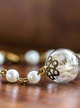 海外代购dandelion◇复古珍珠