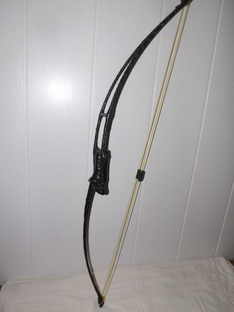 Hunting㊣俄罗斯代购 手作迷人双弓弦带球小型动物对折传统狩猎弓