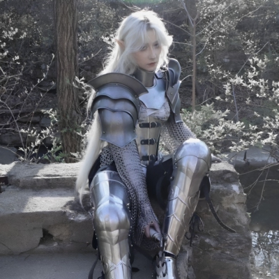 Armor手作女骑士万圣节盔甲套装