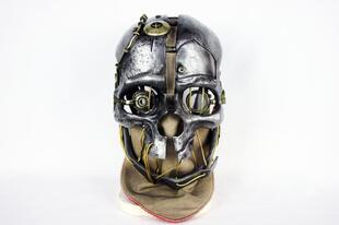 Mask◇手作复古蒸汽朋克cosplay游戏角色扮演万圣节面具 海外代购