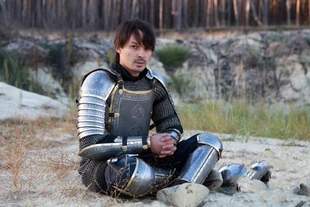 手作复古中世纪护甲铠甲Cosplay演出聚会装 饰 △Armor 乌克兰代购