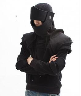 海外代购 卫衣 Knight◇手作复古酷骑士绅士派对夹克套头连帽衫