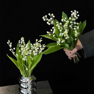 高端进口品种小众稀有铃兰花鲜切花婚礼手捧花用花鲜花速递全国