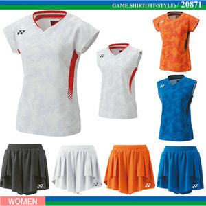 新品YONEX日本国家队尤尼克斯羽毛球比赛服20871 20872 25104女款