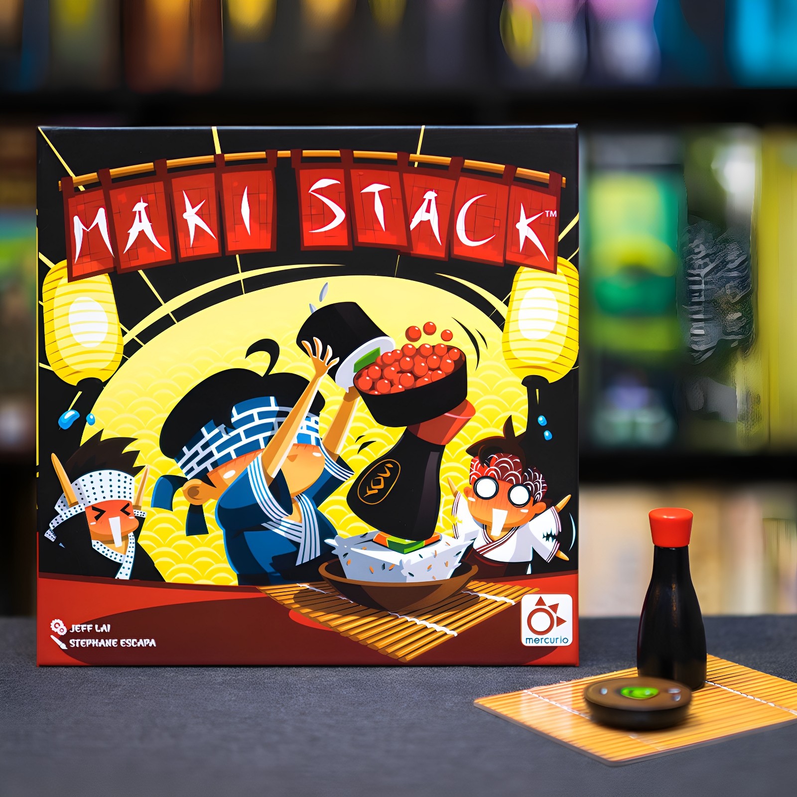 MAKI STACK (寿司叠叠乐) 休闲聚会卡牌桌游游戏益智官方正版玩具