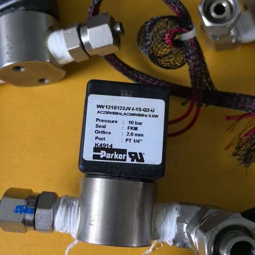 议价正品拆机，PARKER派克电磁阀 WV121S122JV