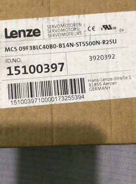 议价MCS 09F38LC40B0-B14N-ST5S00N-R