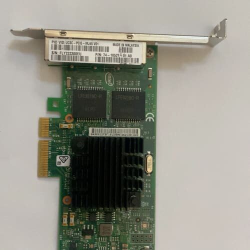 议价原装Intel I350-T4四口千兆网卡I350T4BLK