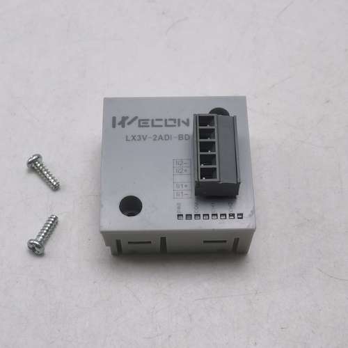 议价LX3V-2ADI-BD维控PLC模拟量输入模块，功能完好，