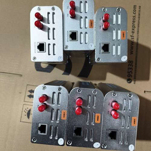 议价TSC工业级光纤发器MC210FT，全新，20公里传