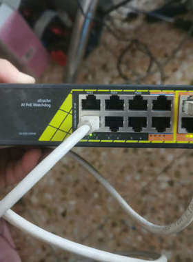 议价桢田 GNT-P4804V6 千兆交换机,成色如图所示，正常