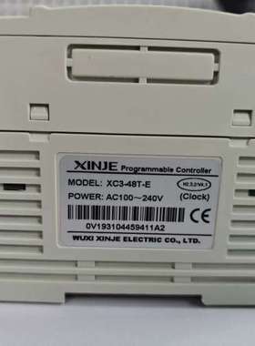 议价信捷PLC XC3-48T-E，拆机件，成色还可以，外观有点