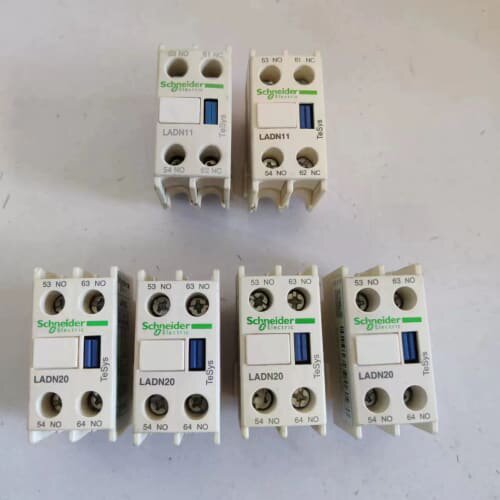 议价辅助触头：LADN20C、二开二闭，LADN11C、一