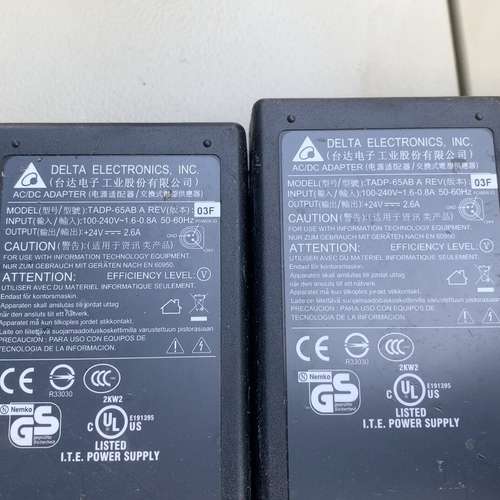 议价Delta/台达台达电源适配器TDP-65AB，24V2.6