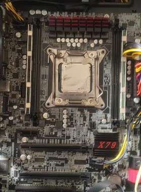 议价X79主板 E5-2670CPU 一套110。成色很新 固