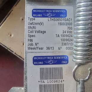议价意大利MS接触器 LTHS06501SAC1正品