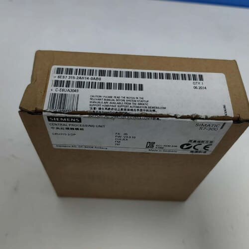 议价CPU315-2DP原装开封6ES7 315-2AH1