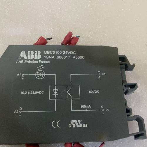 议价出ABB的OBC100-24DC型号光电继电器模块