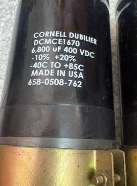 议价DCMCE1670电容 6800uF 400V DC