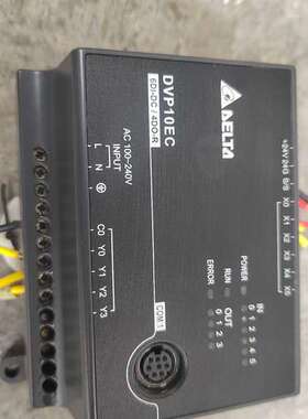 议价拆机台达PLC（DVP10EC00R3），成色漂亮，