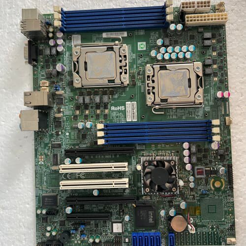 议价原装拆机 超微 X8DAL-I 双路工作站主板 1366针