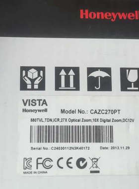 议价霍尼韦尔模拟一体机CAZC270PT, 27倍变焦，全新，3