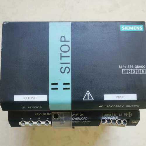 议价电源模块，二手拆机，正常使用，24V20A.型号：6E