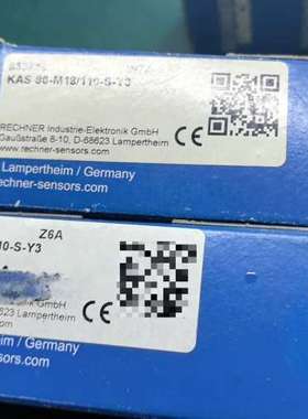 议价59 全新RECHNER瑞奇能传感器KAS-80-M18/1