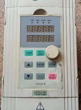 议价菱川变频器LCV12S一H一4T5.5G一A，二手拆机成色外