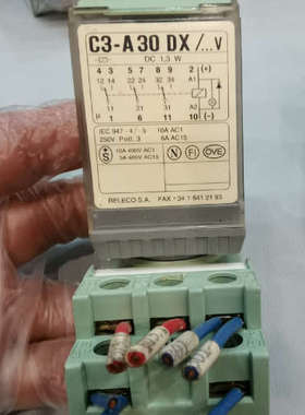 议价Releco继电器 C3-A30DX DC24V 16只，成