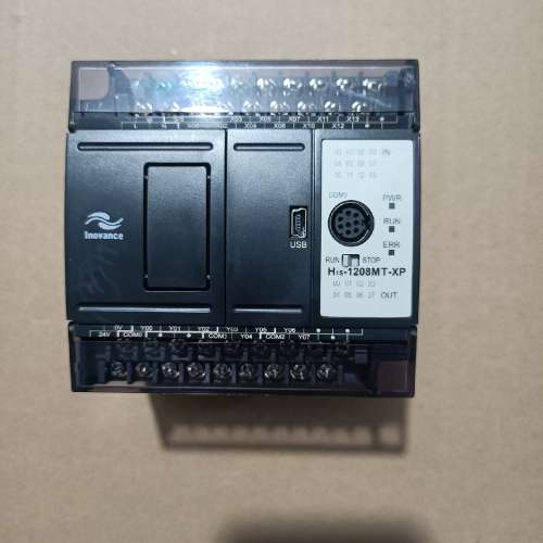 议价汇川PLC，型号H1S-1208MT-XP，成色95新，装机