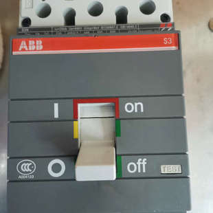 议价ABB塑壳断路器  S3N250 空气开关三相250A  全