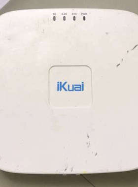 议价iKuai爱快吸顶式双频AP，型号是IK-H13。无底座，裸