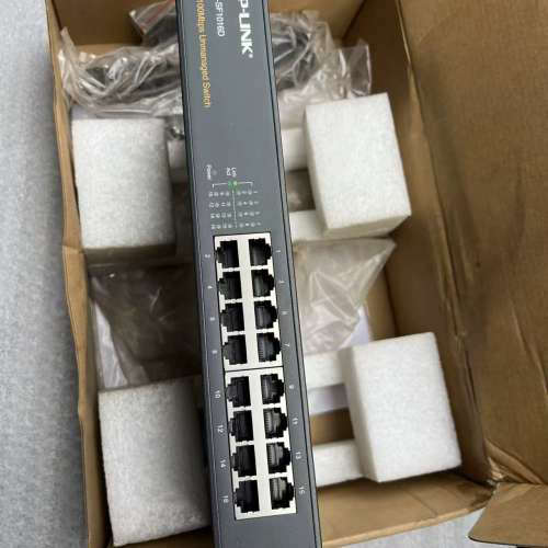 议价全新TP-LINK TL-SF1016D 16口百兆非网管交