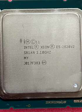 议价e5 2620v2cpu 6核心12线程，主频2.1ghz，