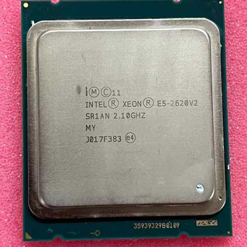 议价e5 2620v2cpu 6核心12线程，主频2.1ghz，