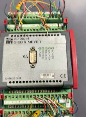 议价拆机SIEB&MEYER西伯麦亚控制器50.06.14，有3