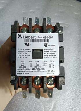议价Lieber接触器 美式24V线圈E-009F