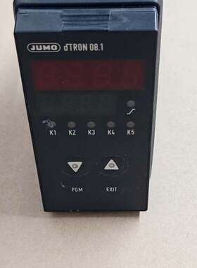议价JUMO dTRON 08.1 温控仪，拆机，功能正常，成色