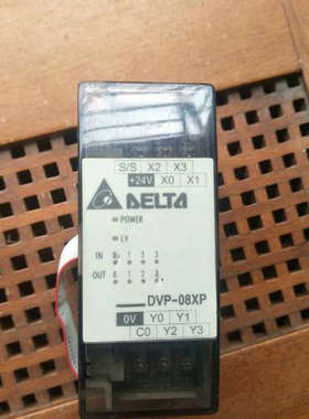 议价台达二手拆机DVP08XP11R实图拍摄，功能测试完好，喜欢