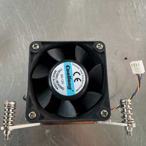 议价酷龙CooNong服务器散热器，2011针CPU专用，侧吹风