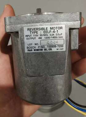 议价EELF-4-1调速器马达，AC110V，P/N:00378