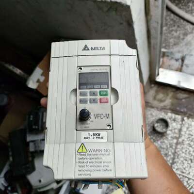 议价 台达变频器1.5KW VFD015M43B 拆机好，