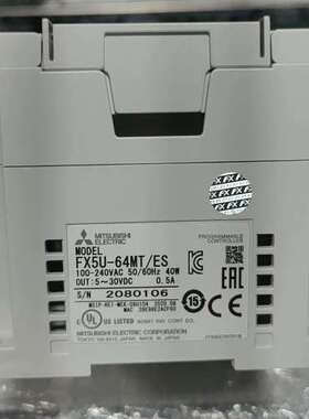 议价PLC FX5U-64MT/ES，FX5-80SSC-S