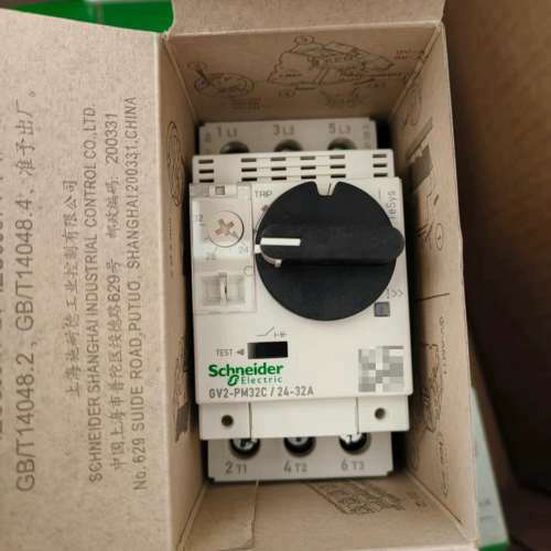 议价全新电动机断路器GV2-PM32C，24-32A，Te