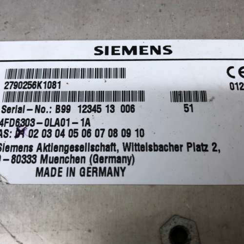 议价4FD6303-0LA01-1ASOMATOM PLU