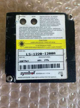 议价讯宝LS-1220-1200A扫描仪、成色实拍、二手原装