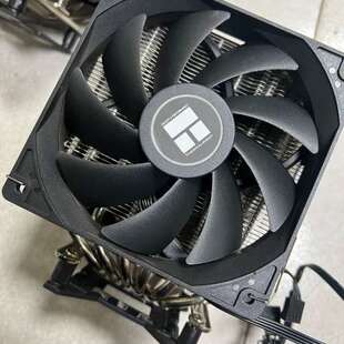 只有图片上 议价利民双塔6热管散热 之前压9900K 拆机 原装