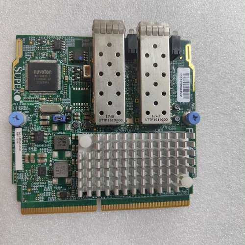 议价超微X10DRT-PS服务器主板四节点双口光口网卡 AOC-