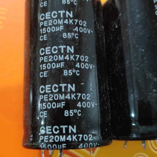 议价拆机CECTN电容 1500uF 400V